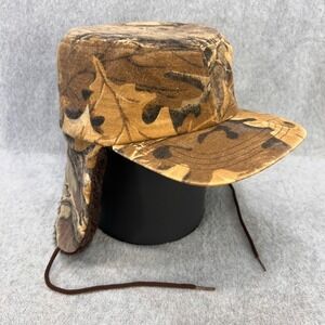 Camo Mens Brown Whitewater Outdoors Hunting Hat Thinsulate Gore-Tex USA Large